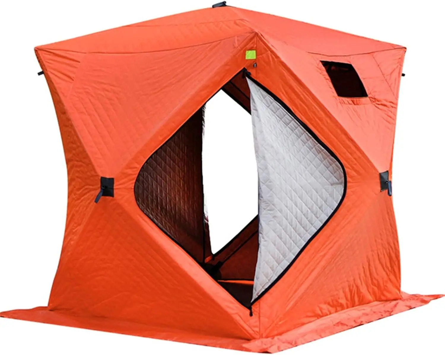 Most Popular In 2023 2-3 Person Portable Tent  Warmer Tent 3 Layers Waterproof Fabric Ice Fishing Tent For Winter