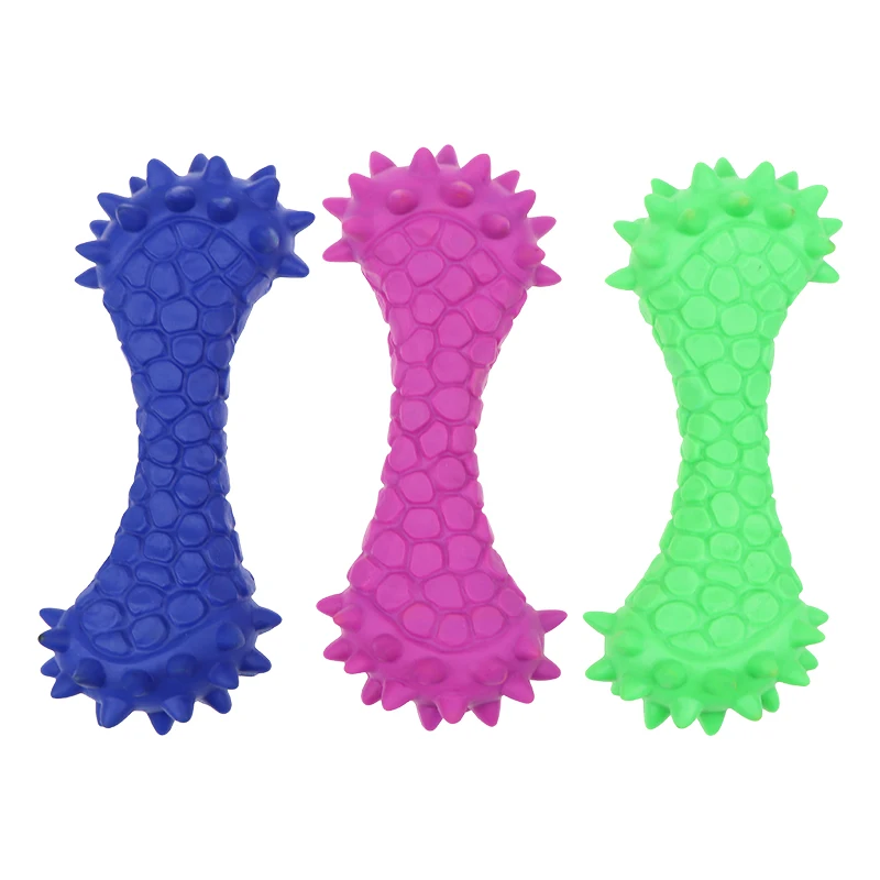 Dog chewing toys Tough rubber dog bone chewing toys  suitable for medium and large chewers suitable for training and cleaning