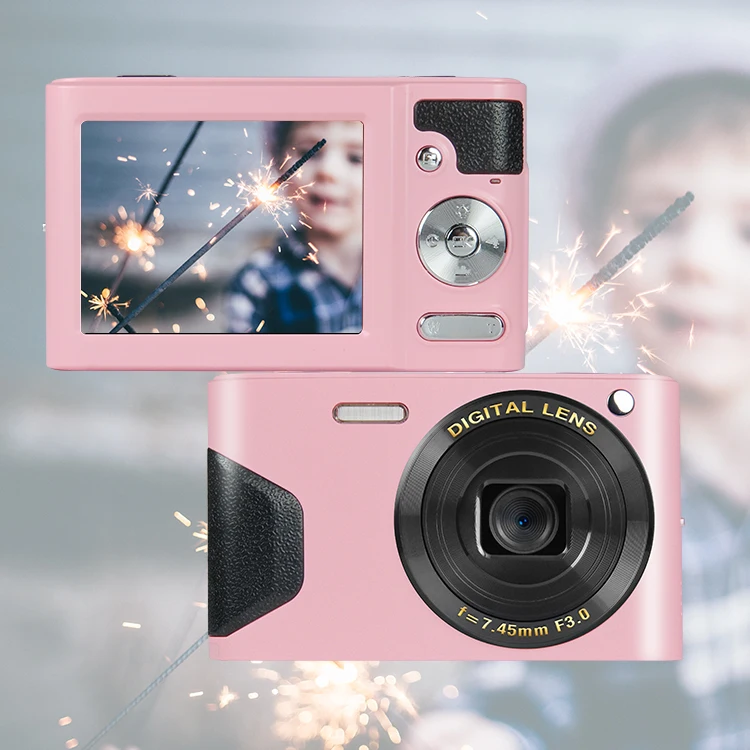 Point and Shoot Digital Cameras Birthday Xmas Gifts 30MP Mini Digital Cameras for Kids