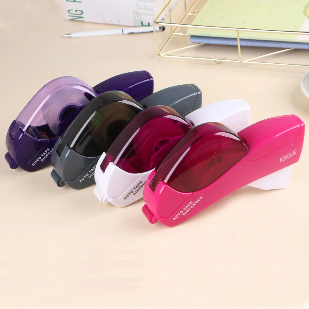 Automatic Trigger Squeeze Tape Dispenser, Single Handheld Design, Suitable for Standard Office Use and Home Use