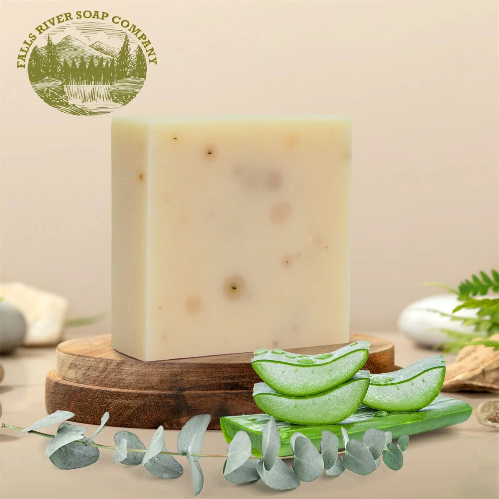 private label Classic Soap wholesale natural bath herbal bar soap bath Eucalyptus Aloe Bar Handmade Classic Soap