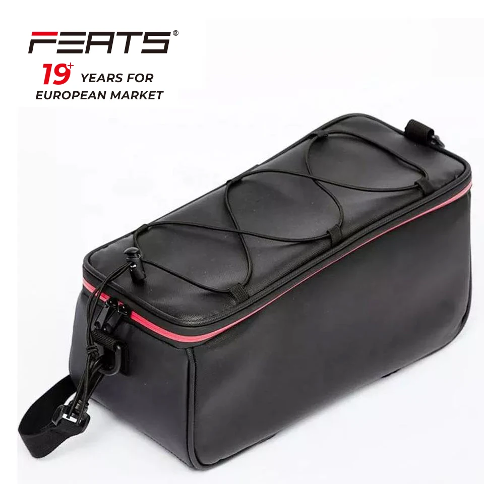 FERTS 7L Waterproof With Shoulder Strap with Reflective Strap Bicycle Rear  Bag on Luggage Carrier