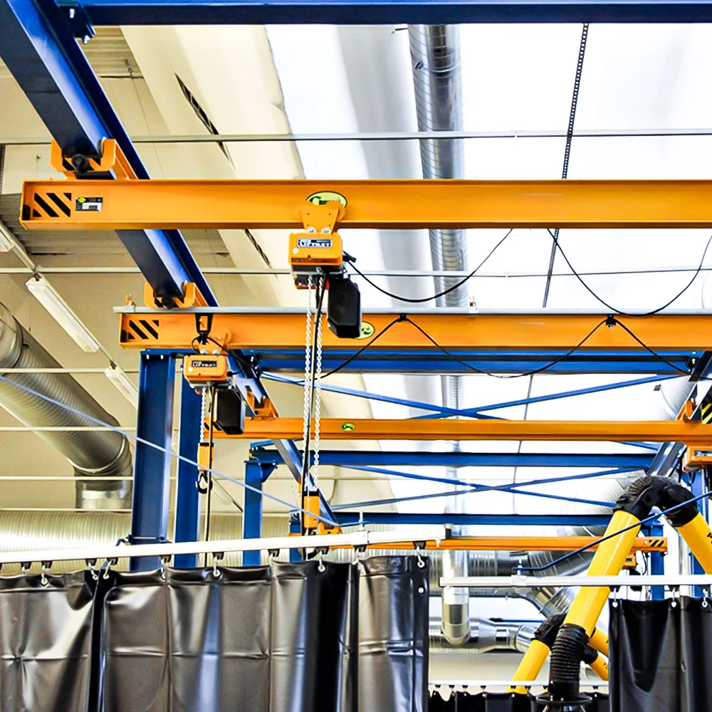 Широко используется мостовой кран с электрической подвеской