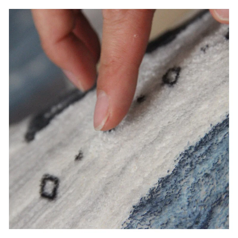 Заводская изготовленная на заказ плюшевая дешевая цена новый дизайн полиэстер печать кашемир гостиная Пашмина ковер