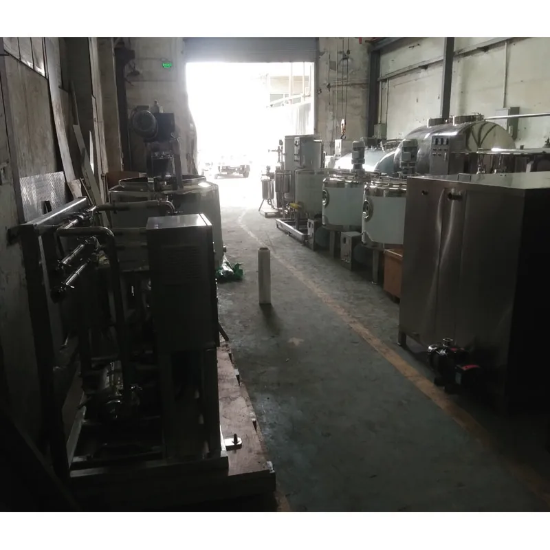 Dairy plant for cheese/curd production line