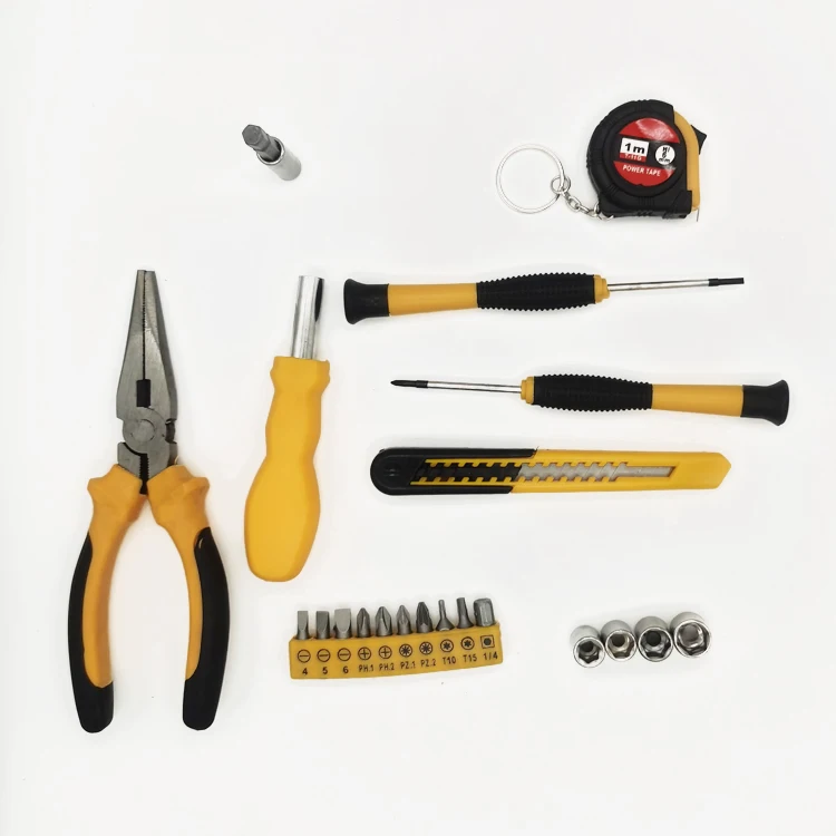 multifunction home repair hand tool box kit set
