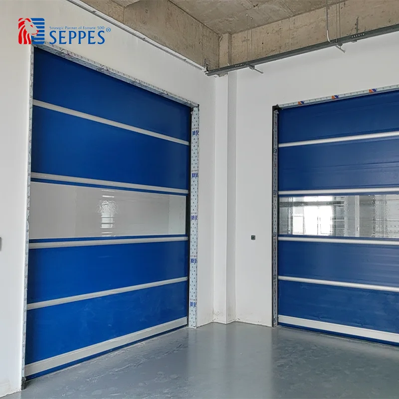Electric Operated High Speed Shutter Door Quick Roll Up Doors for Clean Room Use
