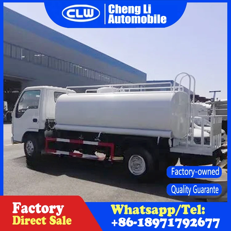 Заводская цена цистерна для воды ISUZU автоцистерна 4x2 8000 литров Автоцистерна спринклер грузовик продажи