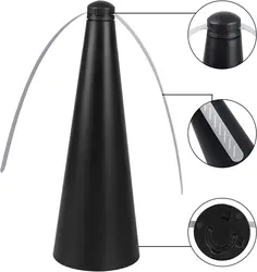 SJZ New material Soft Pliable Blades Fly Fan Kitchen Restaurant Automatically Shoo Drive Away Fli Fan, Hanging Fly Fan