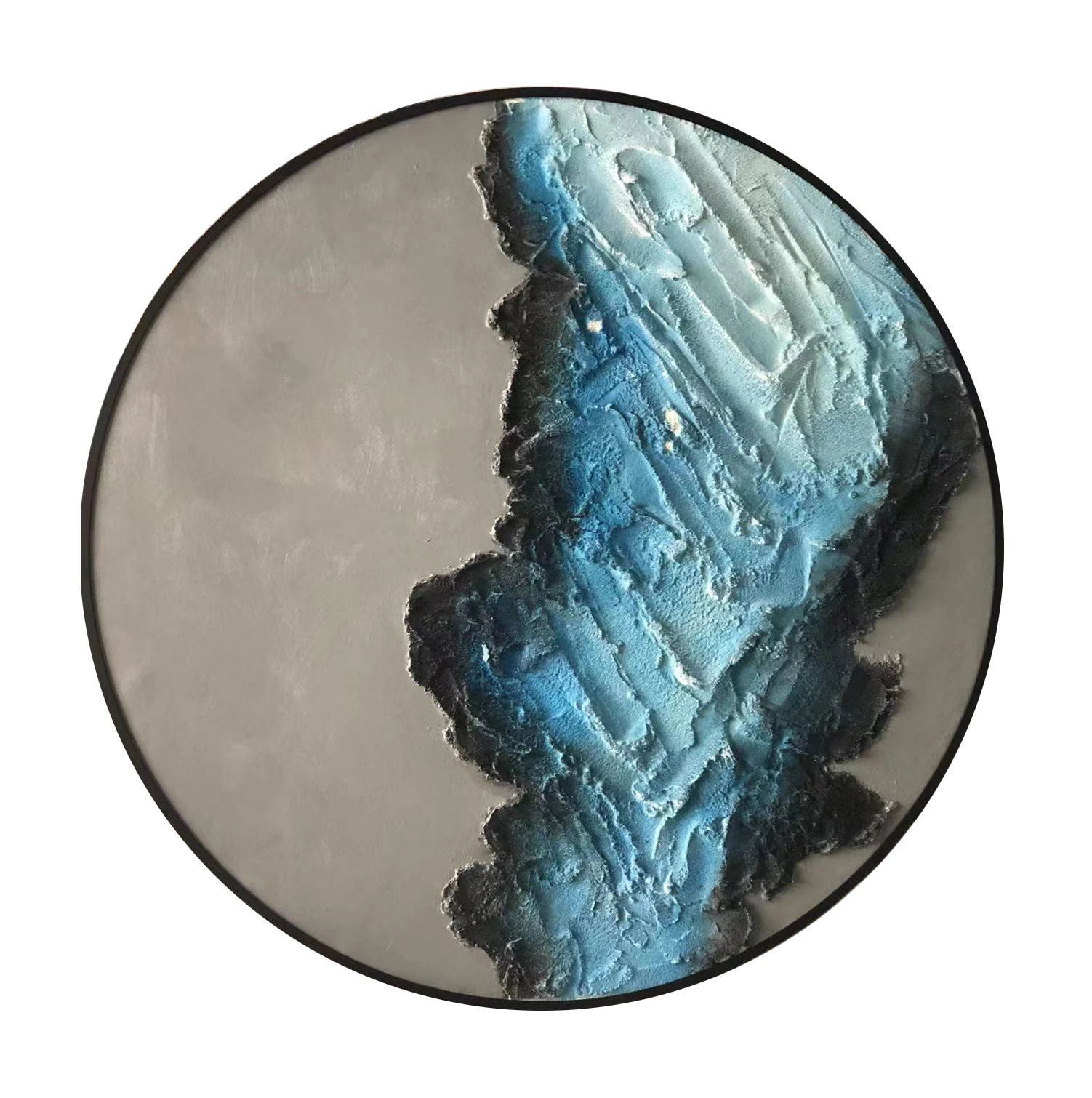 Custom bice wall three-dimensional texture abstract modern oil painting art painting