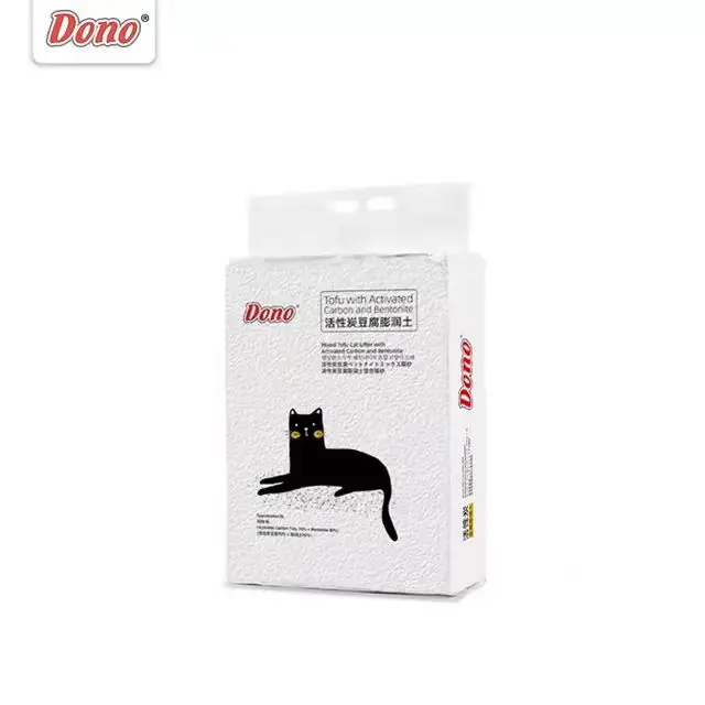 DONO Wholesale Health Environmental Protection Plant Deodorizing Cat Sand Rapid Clustering Rapid Absorption Corn Cat Litter Sand