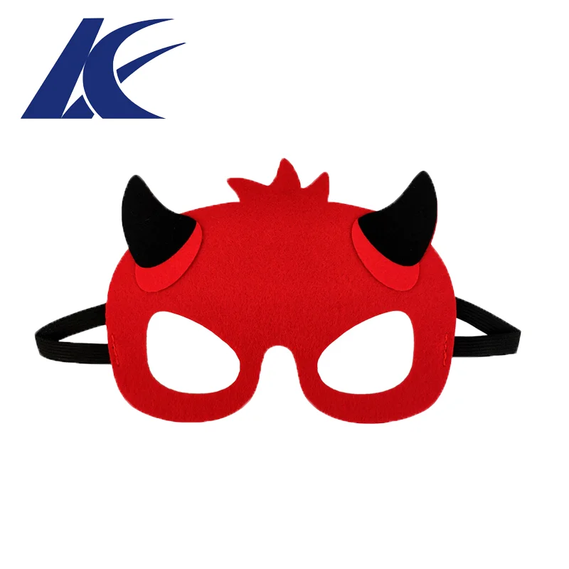 
Festival Felt Masks In Customized Design For Halloween Party Supplies 