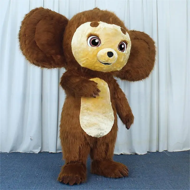 Big eared monkey inflatable  mascot costume  cosplay party carnival adult dress kid birthday advertising dancing wedding