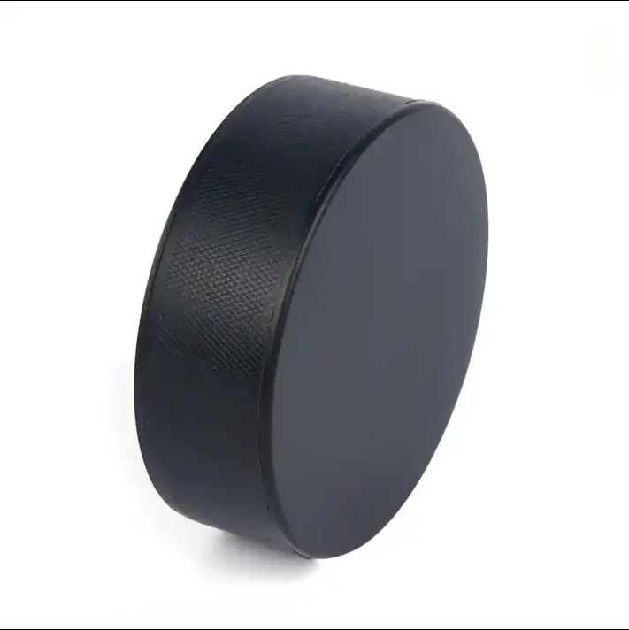 Professional OEM Customized Logo Printing Rubber Ice Puck Hockey Puck