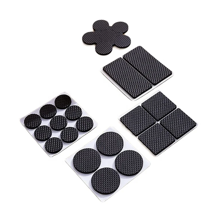 Adhesive felt pads chair leg wool felt pad Non Slip Foam Furniture Leg Pads