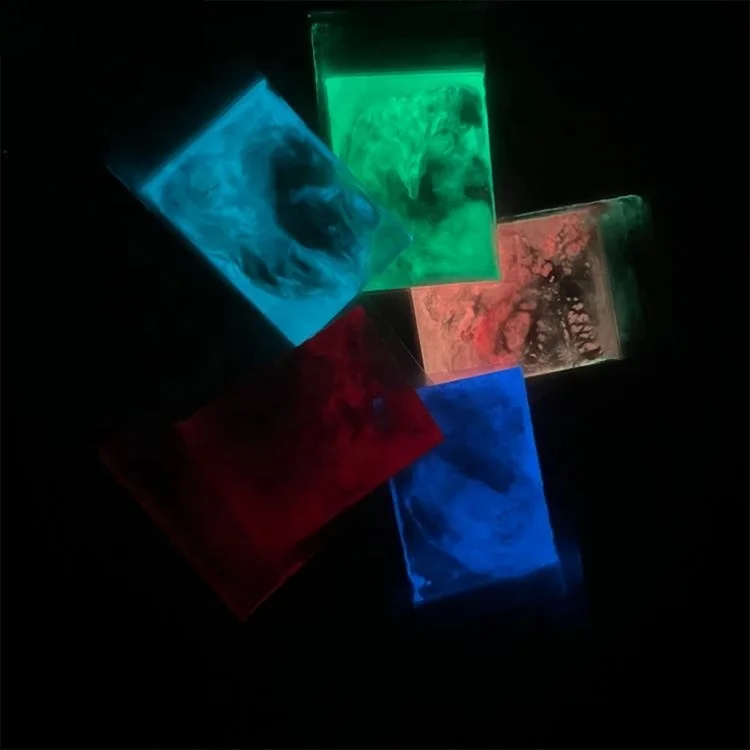 high quality glow in the dark aluminum powder pigment diy glow in dark pigment powder