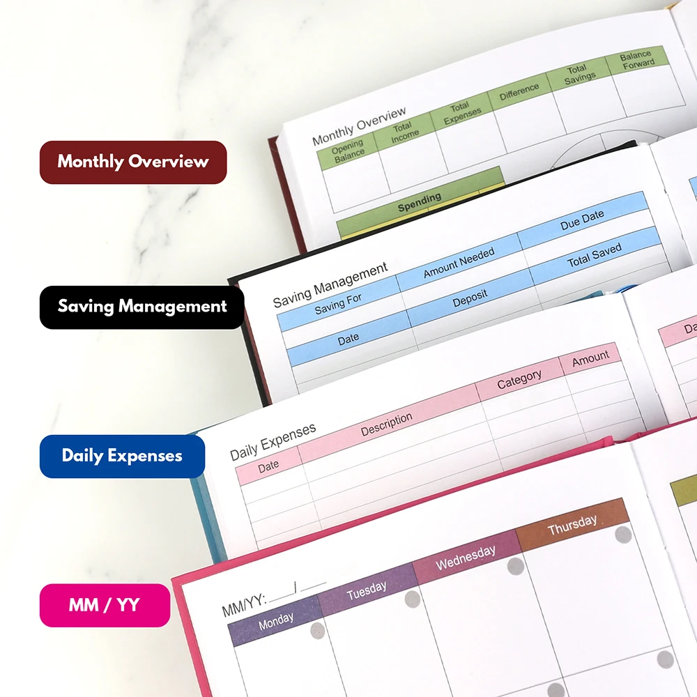 2025  Manufacturer Custom journal notebook A5 hot foil stamping hardcover printing book services