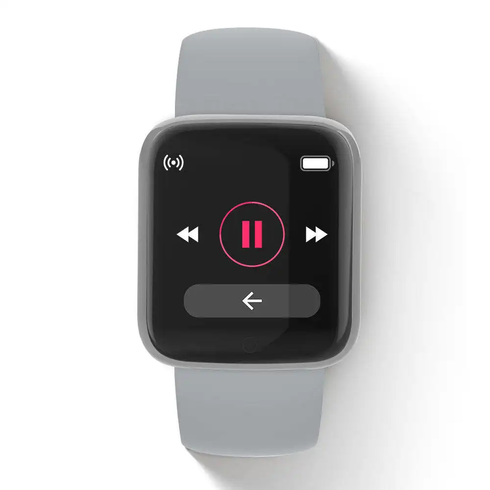 Waterproof Y68 Smartwatch Sport Fitness Tracker Smart Bracelet Blood Pressure Heart Rate D20 Men Women Smart Watches