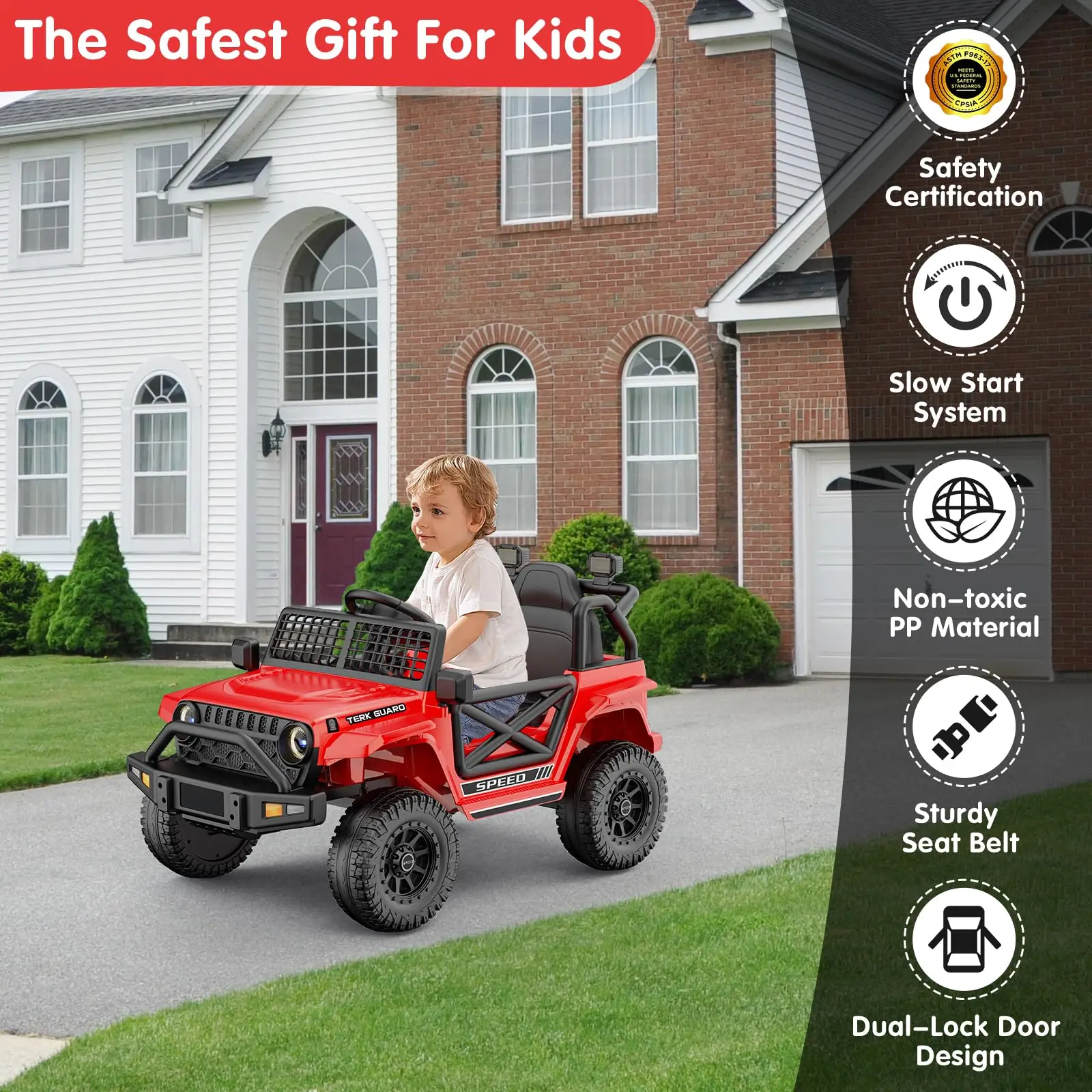 Factory New Design Kids Ride-On Car Plastic 12V Battery Operated Electric Car with Remote Control and MP3 electric ride on car