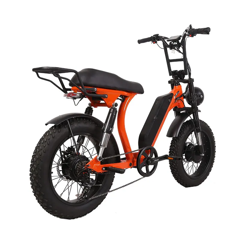 Most Powerful 48V Aluminum Alloy Electric Bicycle Fat Tire Folding Electric Bike