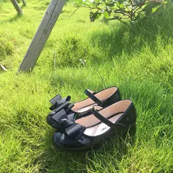 Wholesale Fashion Casual Leather Kids Girls Children Dress Shoes