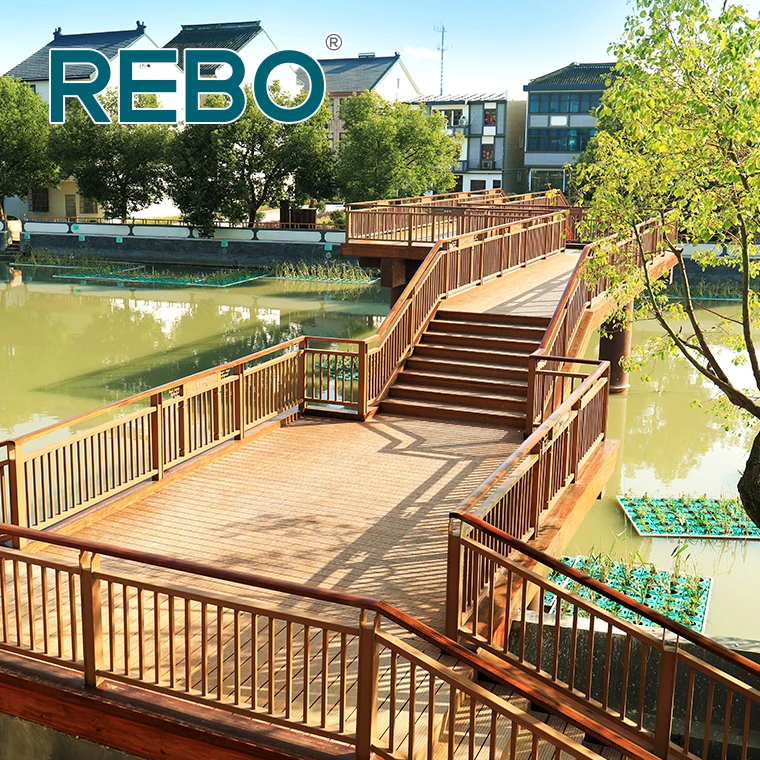 Strand woven bamboo flooring outdoor bamboo composite decking