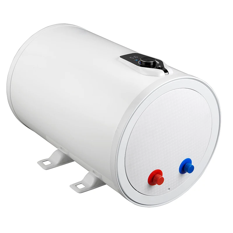 High Quality Wholesale Electric Tank Water Heater Horizontal 50L 100L Storage Shower Heater Household Wall Mounted Plastic