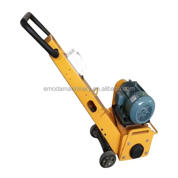 Electric/gasoline pavement construction milling machine Road construction milling machine Old pavement surface milling equipment