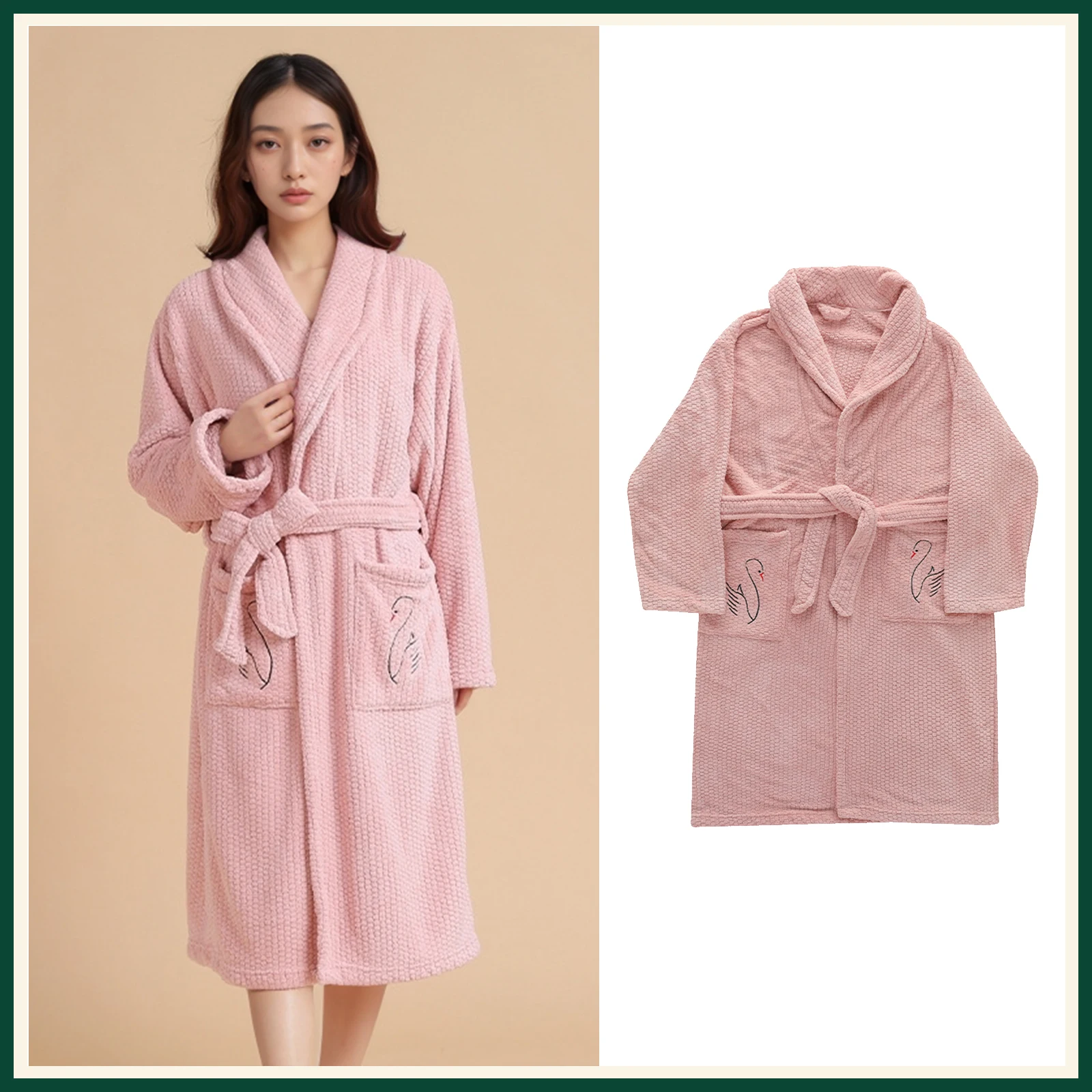 best choice china factory robes woman coral fleece lightweight fluffy warm comfortable bath robe woman sleepwear