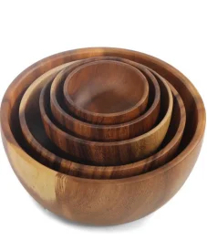 Новый стиль пользовательский фруктовый салатник бамбуковое волокно бамбуковая детская Салатница