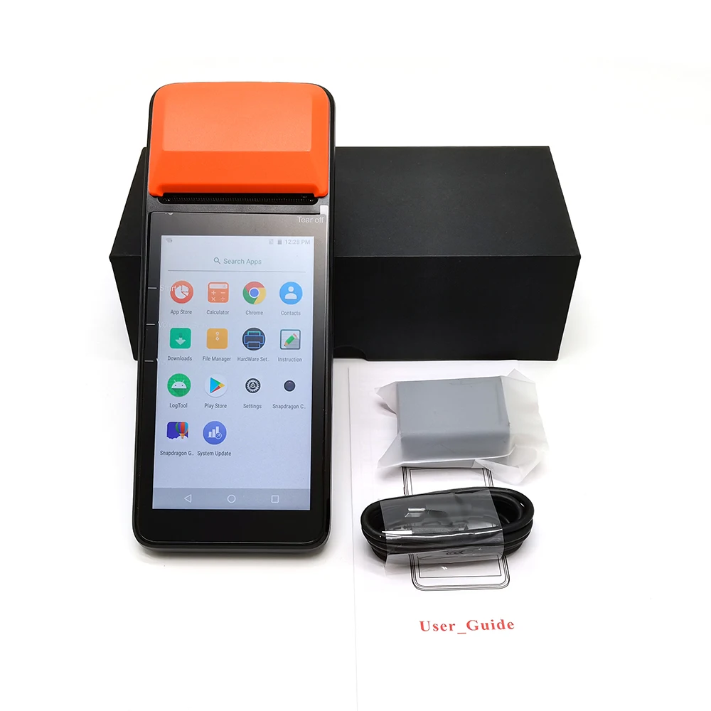 Barway 3G Wifi Cheapest Handheld Mobile POS Terminal with 58mm Receipt Printer