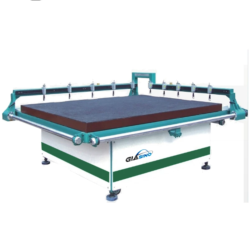 The Latest Small Manual Dual-Bridge Glass Cutting Machine Cutting Table in Glass Cutting Technology