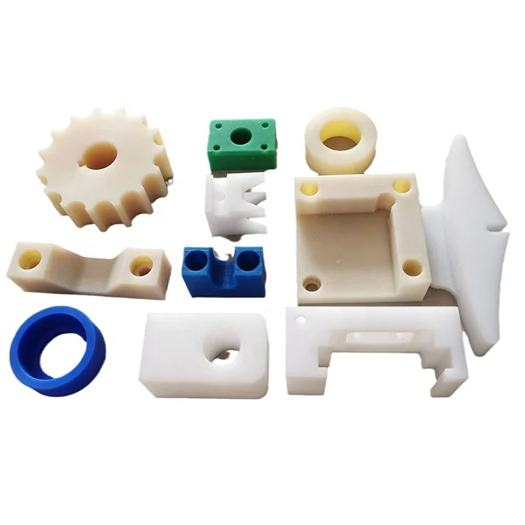 Mass Production Manufacturer Custom Precision Lathe Milling Turning Machining PA66 MC Nylon Plastic CNC Part