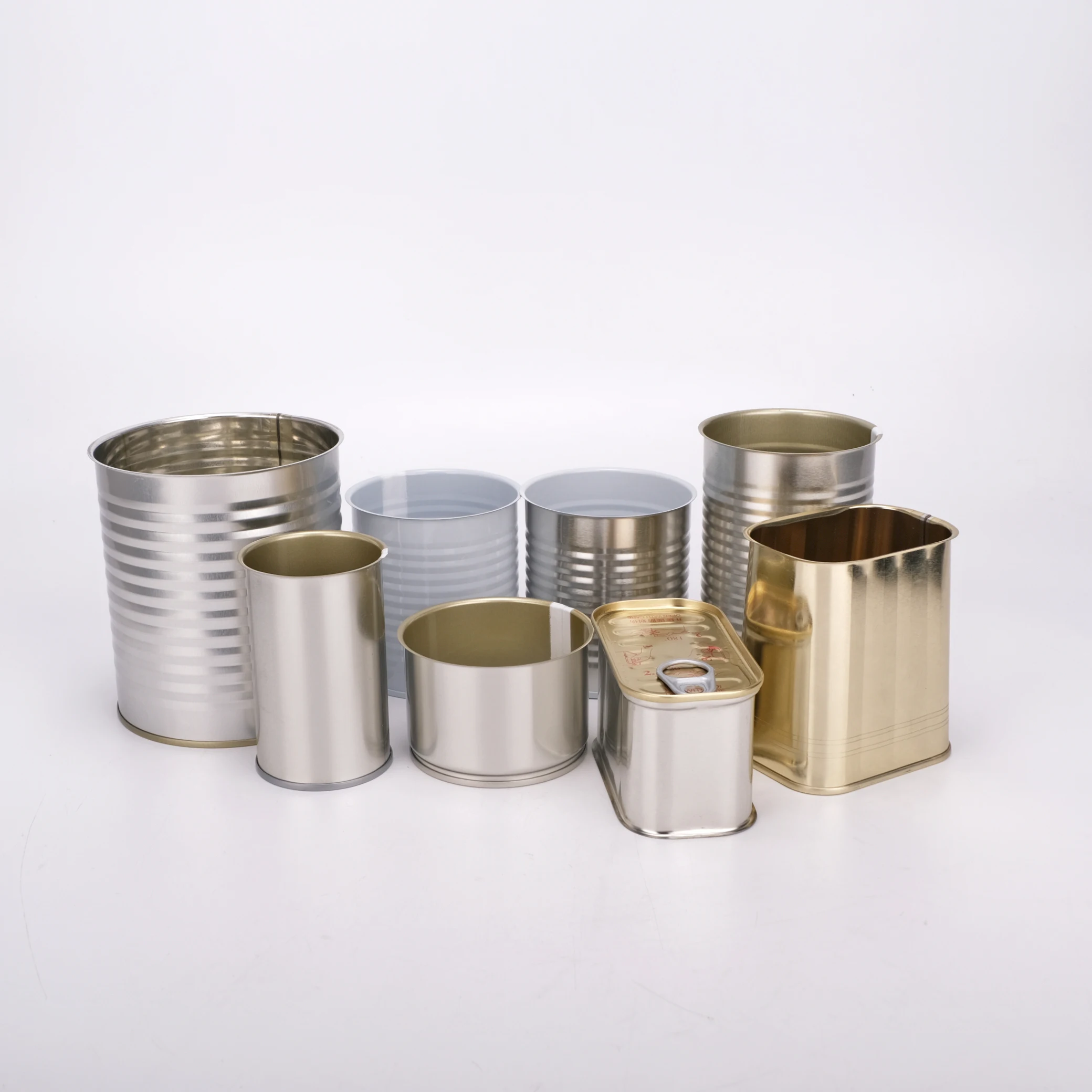 wholesale custom logo metal tea gift box tin package can packaging Boxes