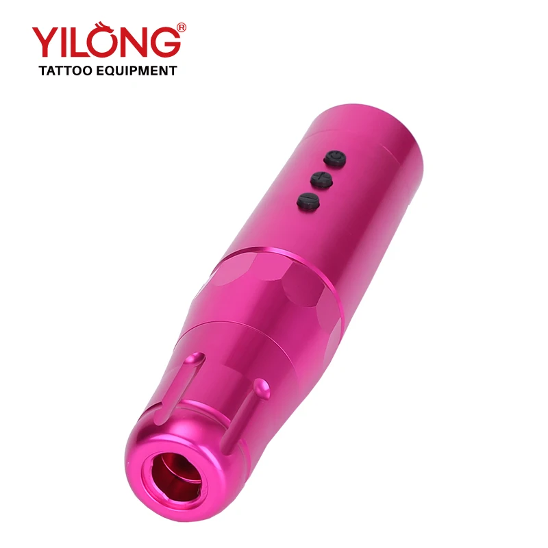 Professional S9 Rotary Tattoo Machine Wireless 4mm Stroke Pen Gun with LCD Display Flux Max Model Number PMU Tattoo Machine