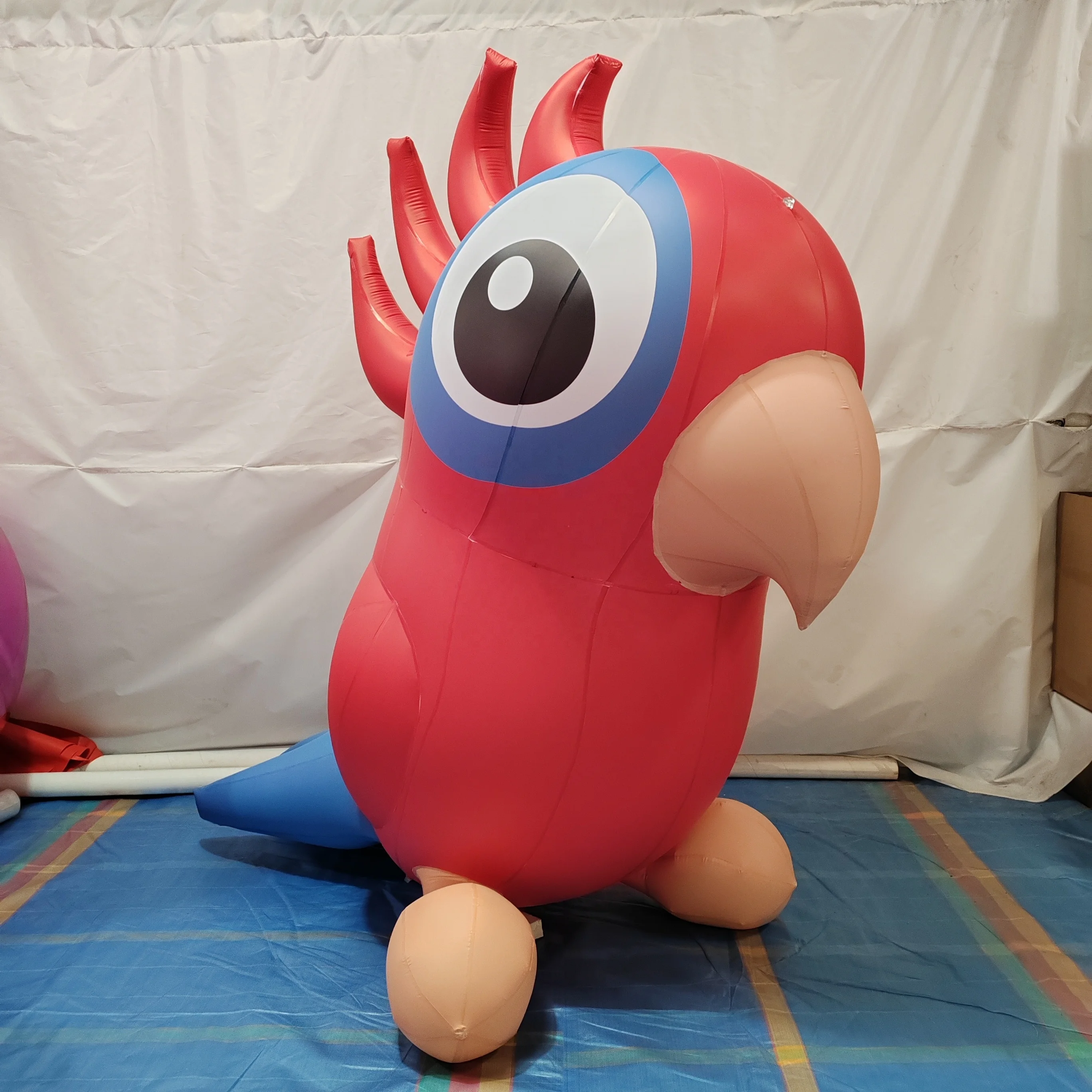 Parrot Inflatable Advertising Decoration Holiday Party Inflatable Cartoon Parrot Decoration