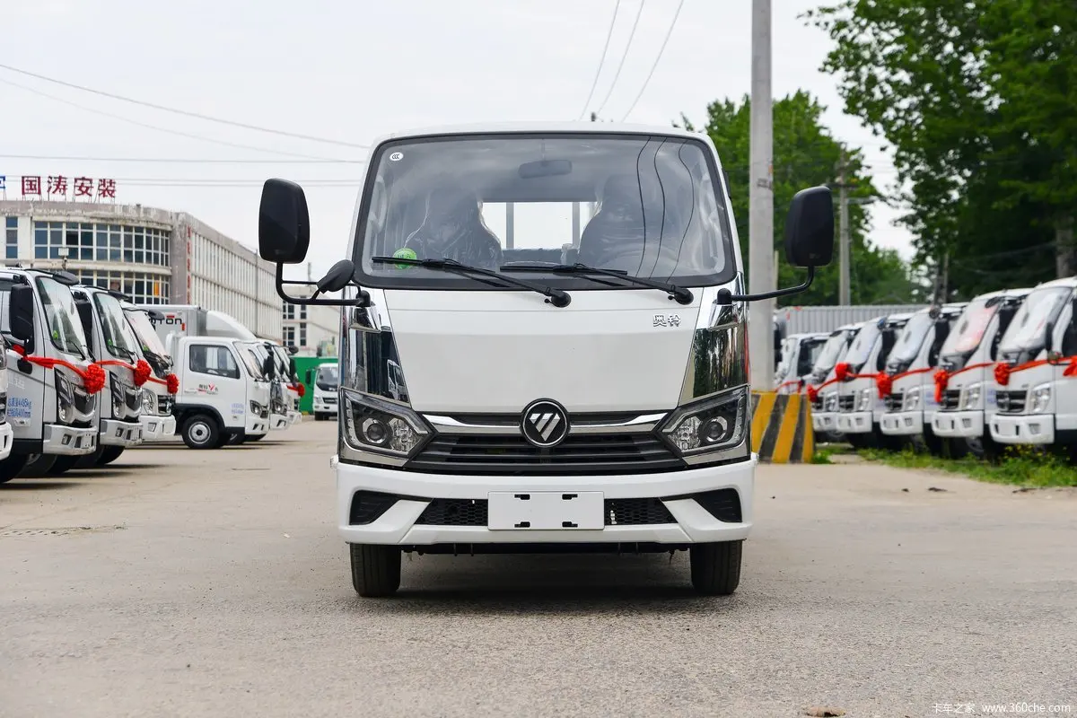 Hot Sale 4X2 LHD 1.6L 122HP Petrol Small Mini Light Foton 3.3 Meters Cargo Truck