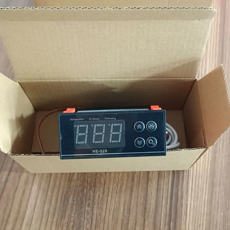 Longhey Refrigerator Thermostat Regulator for Water Chiller Temperature Controller With Plastic And Metal Electric Power Source