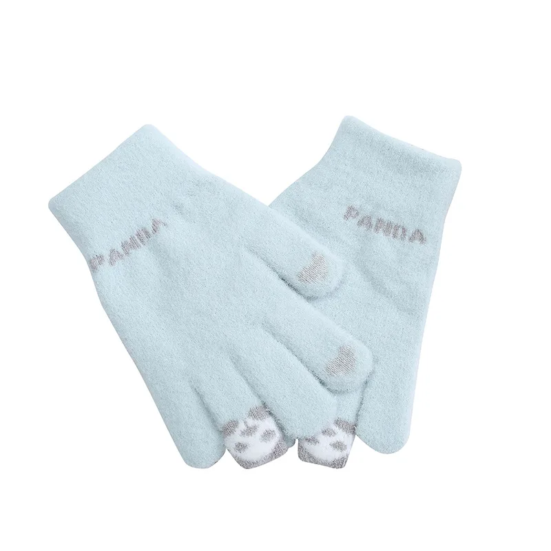 Женские эластичные трикотажные перчатки