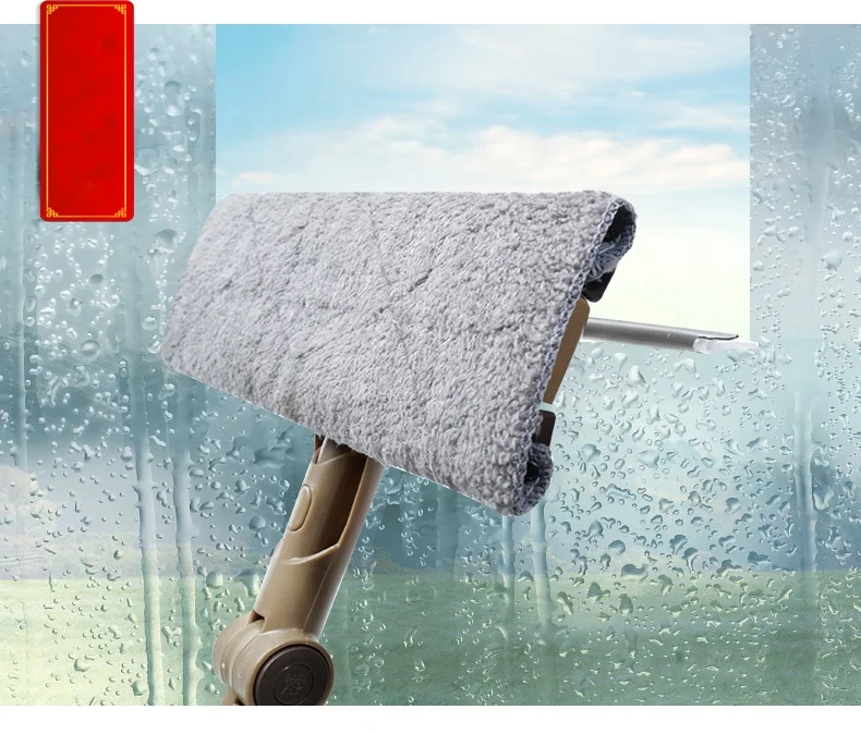 4 в 1 устойчивая одноразовая Швабра для мытья окон