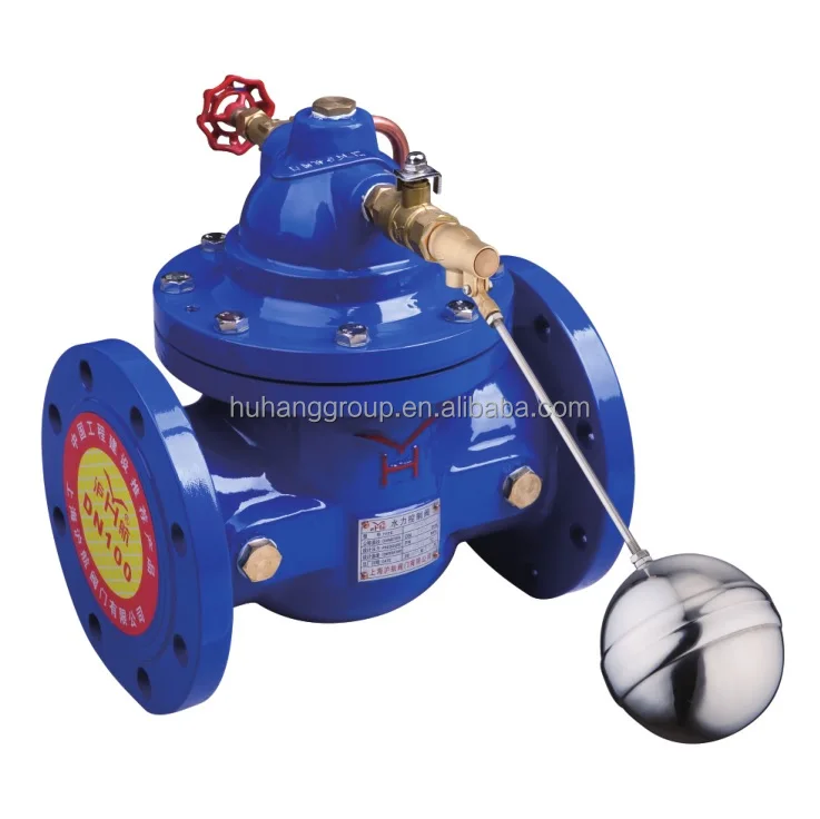 20years factory manufacture water control valve ductile iron flange diaphragm type remote control float ball valve