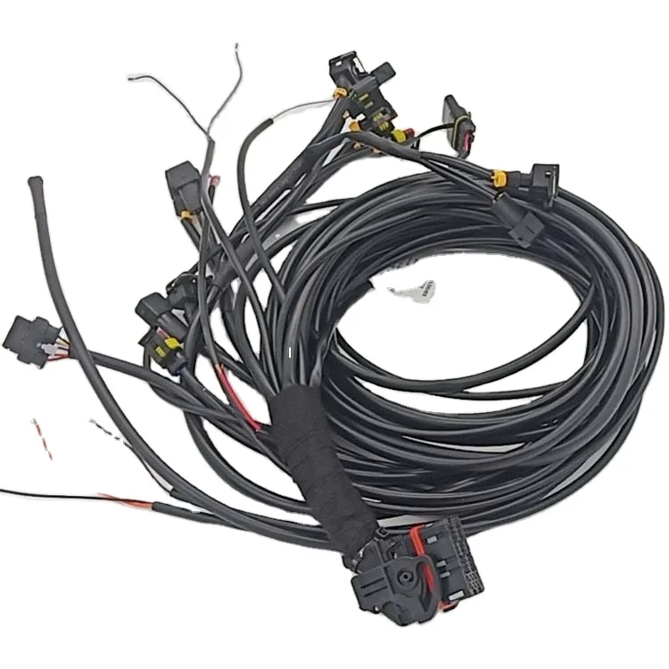 direct selling 48 pin 48 circuits  car wiring harness complete wiring harnesses peugeot wiring harness