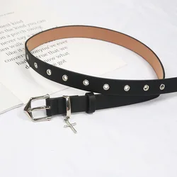 Новый Повседневный Простой ремень с пряжкой-булавкой модный Индивидуальный металлический ремень с пряжкой