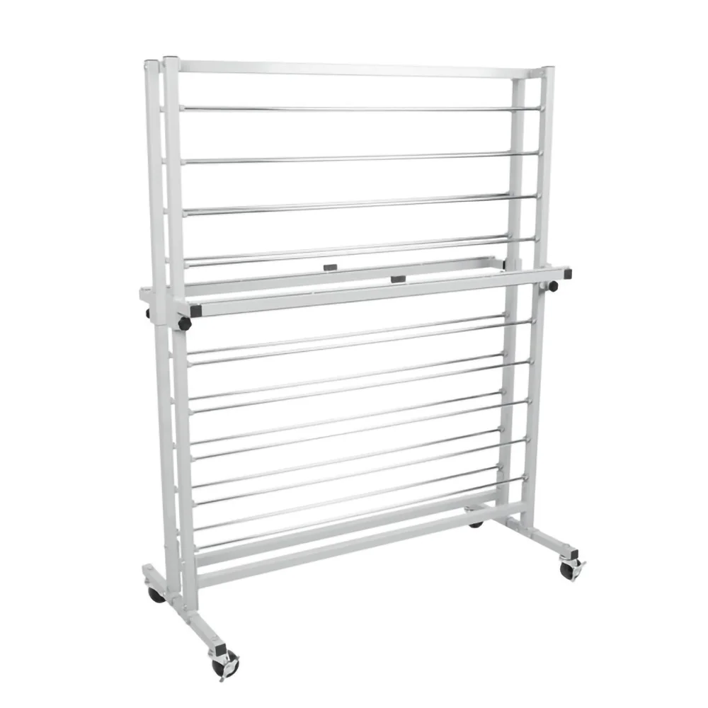 Floor standing durable Horizontal Tower 20 Roll Paper Rack