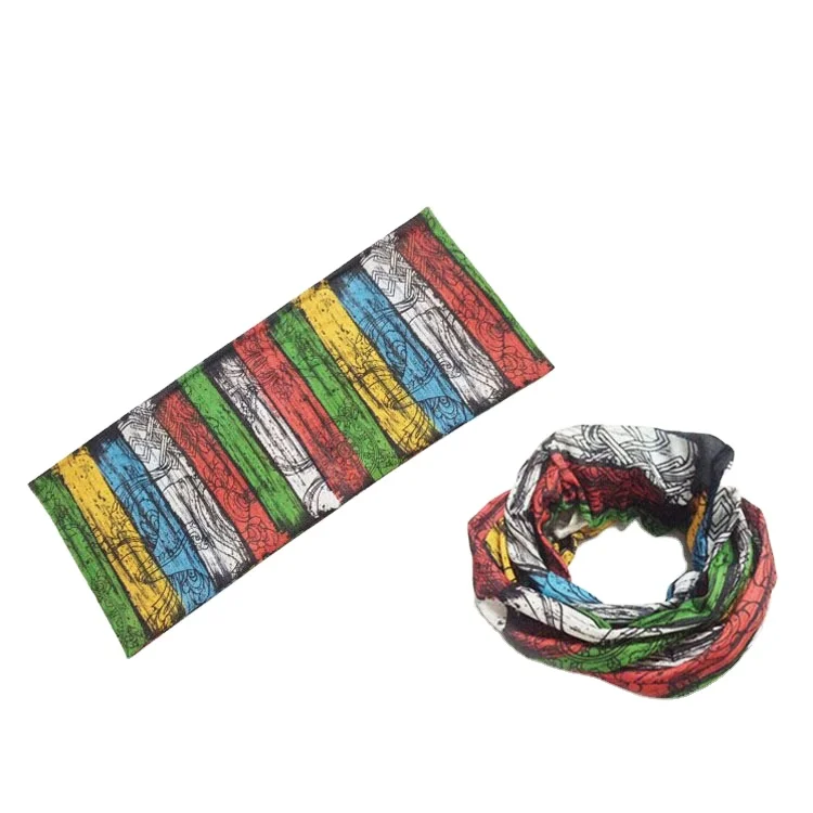 Top selling products sublimation printed popular bandana scarf customized neck gaiter  with high quality from China