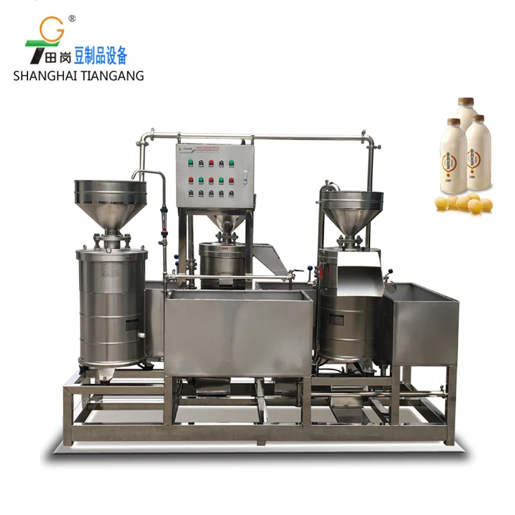 Soy milk machine / Bottled soy milk production line equipment-Soy Products Processing Equipment