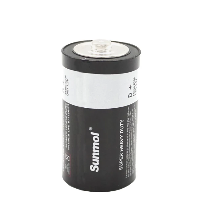 Certified Zinc Carbon Super Cheap Price UM 1 R20 Size D 1.5V Super Heavy Duty Battery