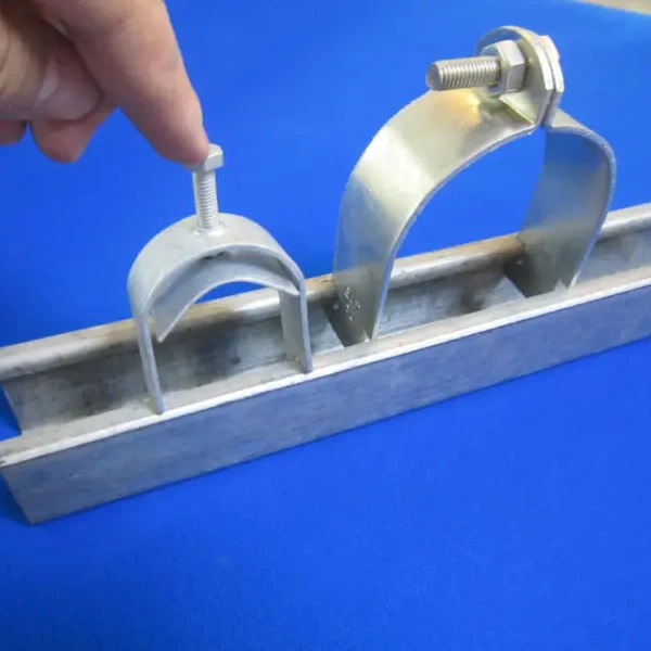 BESCA Aluminium Unistrut C Channel Strut Slot End Cap Galvanized Cover Strut Channel