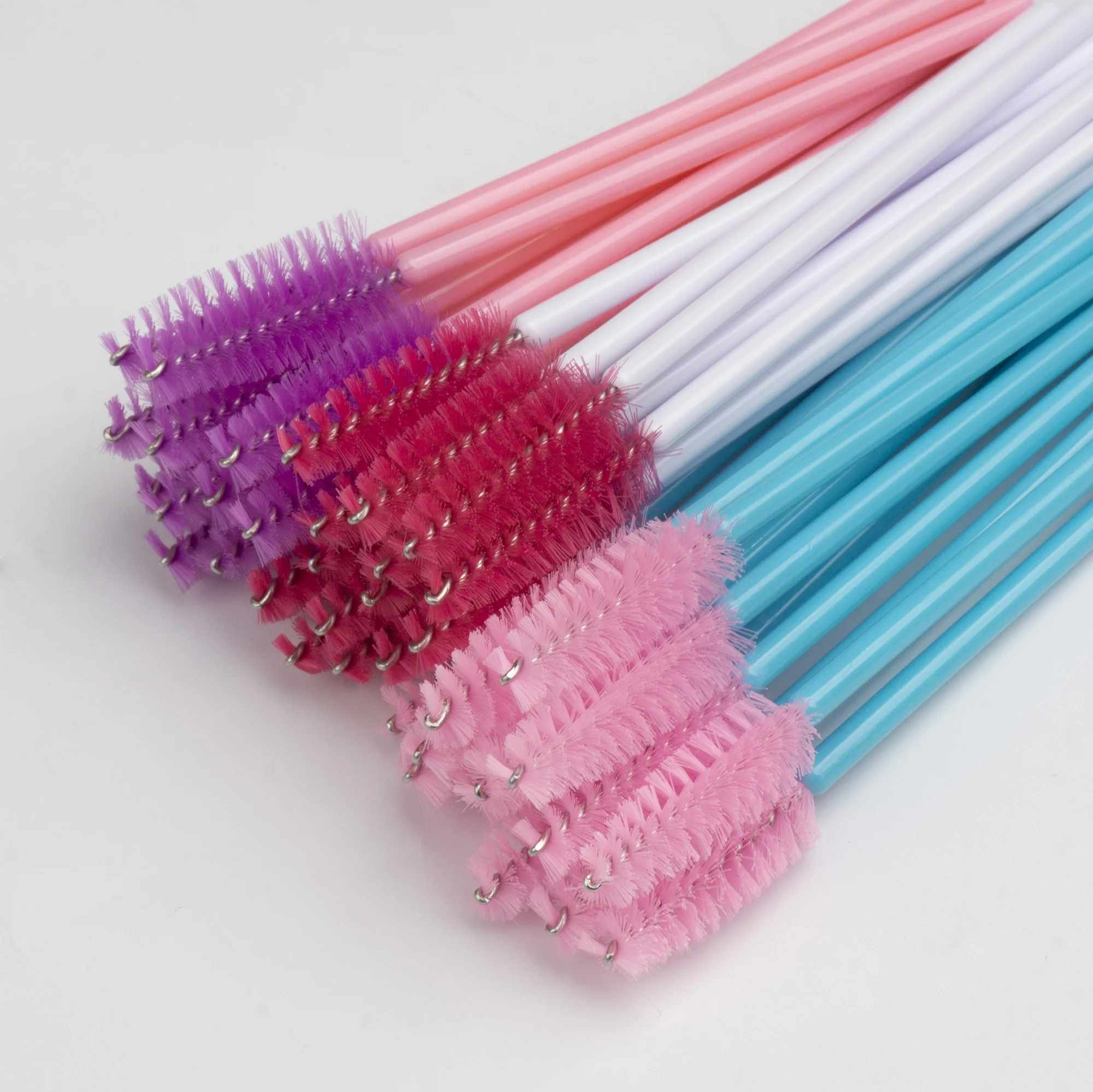 Comelylash Disposable Makeup Mini Brushes Eyelash Extension Applicator Eyebrow Silicone brushes Lash Separating Tools Mascara Wands