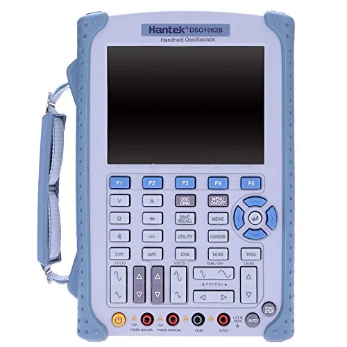 Hantek Dso1062b 2 канальный цифровой осциллограф 60 МГц полосы пропускания ЖК Usb Ручной Osciloscopio 6000 отсчетов